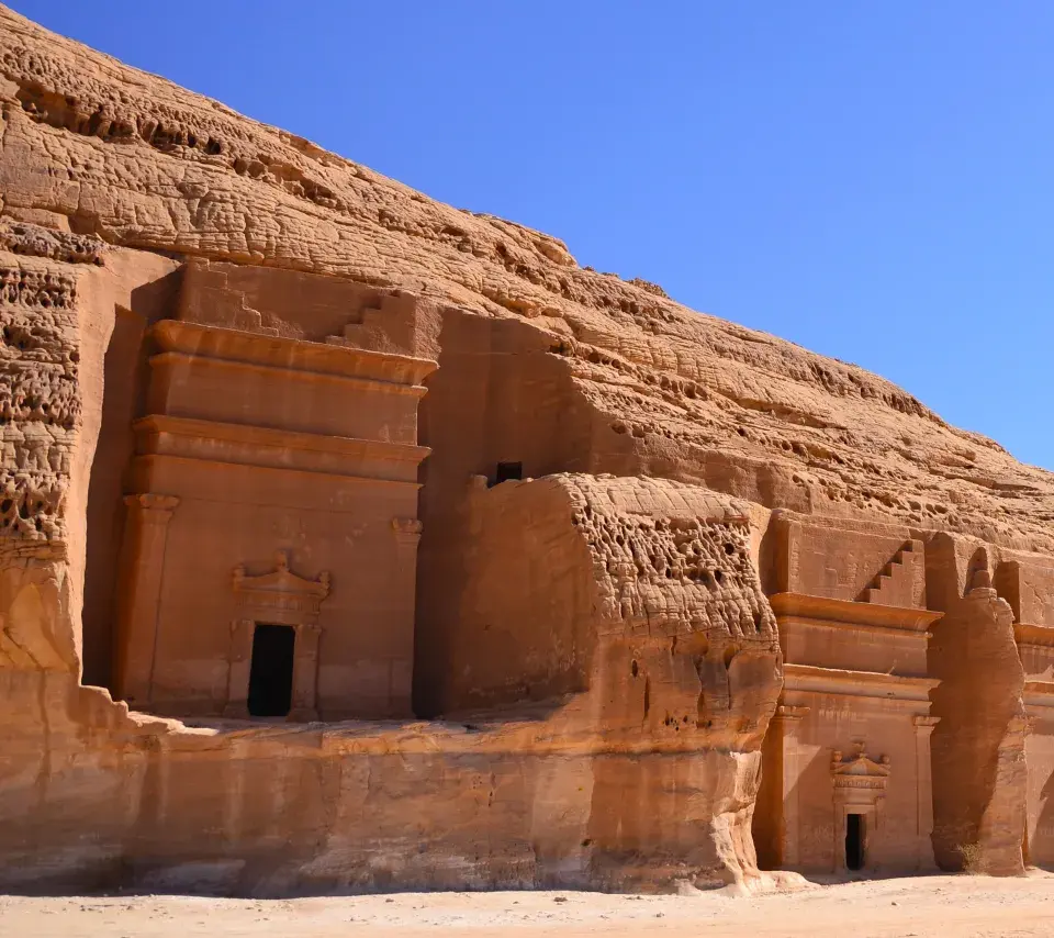 Site de Madâ’in Sâlih à al-Ula (crédit Sammy Six)