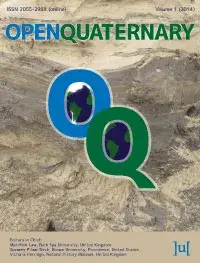 Couverture du périodique Open Quaternary